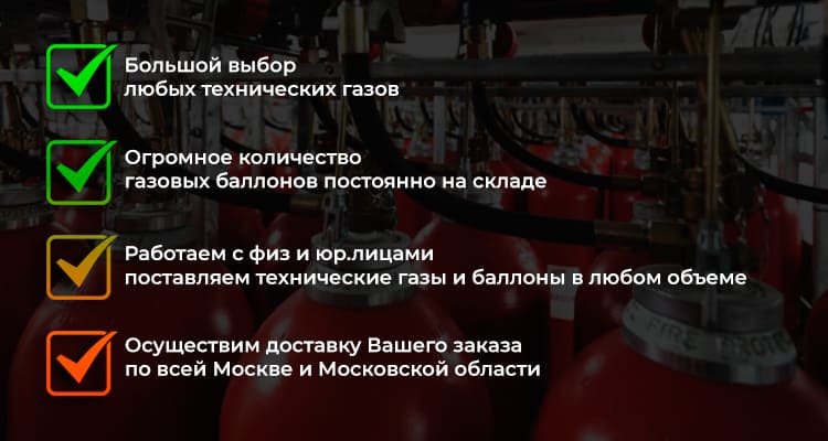 Технические газы в Шатуре